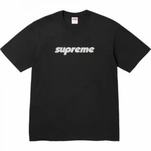 Supreme basic black T-shirt