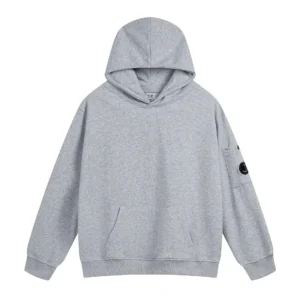 CP basic casual style grey hoodie