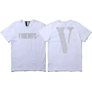 VLONE FOG Trendy and Cool Style White T-shirt