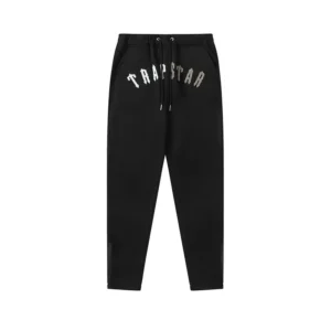 Trapstar Letter trendy and cool Black Sweatpants