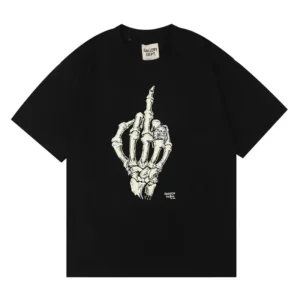 Gallery Dept Skull Black Short-sleeve Shirt