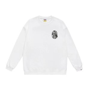 BAPE Ape Head Simple Style White Hoodie