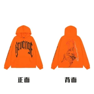 Revenge Trendy and Cool Style Orange Sweatshirt