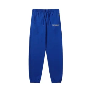 REPRESENT basic style blue sweatpants