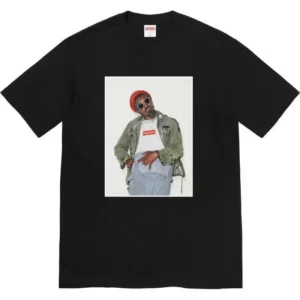 Supreme Character Print Black T-shirt