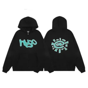 ADWYSD Graffiti Style Black Hoodie