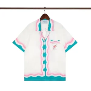 Casablanca Resort-style Powder Blue Shirt