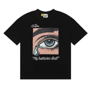 Gallery Dept. Tears Print Black T-Shirt