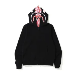 BAPE Shark Series Trendy and Cool Style Black Hoodie