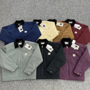 Carhartt retro-style dark jacket