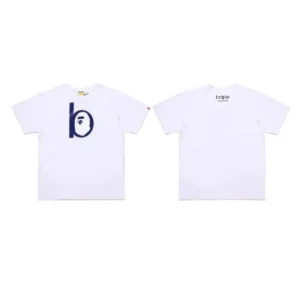 BAPE classic simple style white T-shirt