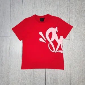 Synaworld trendy cool style red T-shirt