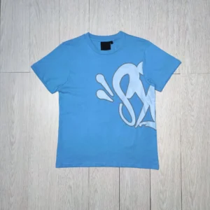 Synaworld Graffiti Trendy Blue T-shirt