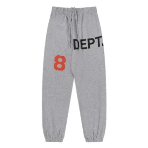 Gallery Dept Digital Printed Casual Grey Sweatpants