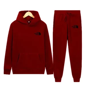 The North Face's simple-style red suit/set