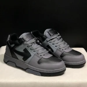 OFF Black and Gray Trendy Sports Shoes