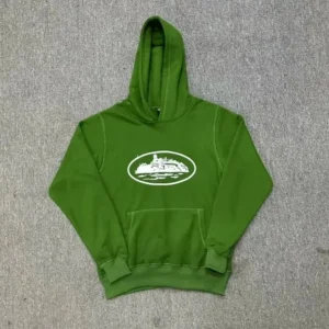 Corteiz Green Streetwear Brand Hoodie