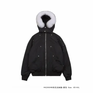 Moose Parka Black Down Jacket