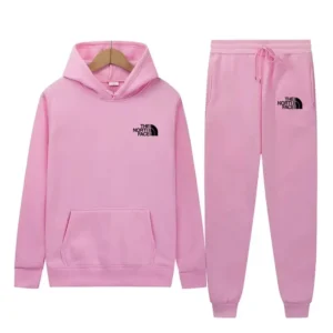 The North Face pink casual suit