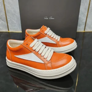 RQROK OBXCDHS orange casual sneakers.