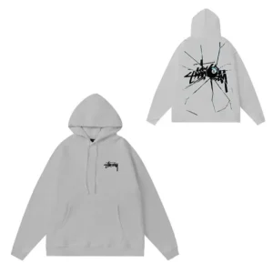 Stussy Distressed Dark Hoodie