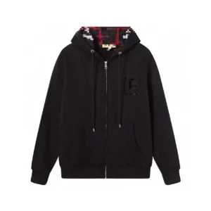 GUCCI Black Hooded Streetwear Sweatshirt