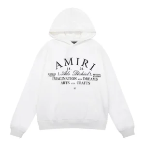 AMIRI Artsy White Hoodie