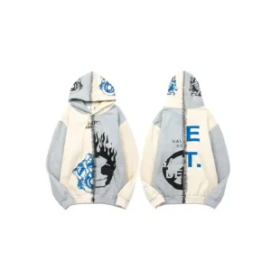 Gallery Dept Graffiti-Style Colour-Block Sweatshirt