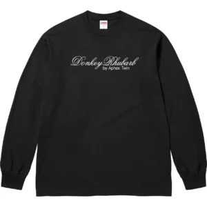 Supreme Collaboration Minimalist Black Long T-Shirt