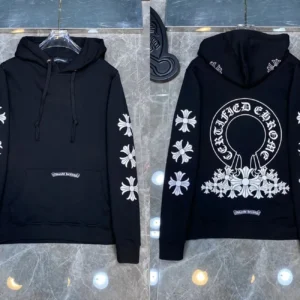 Chrome Heart cross dark-style sweatshirt