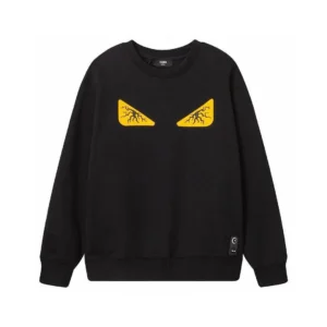 FENDI Monster Cool Black Sweatshirt