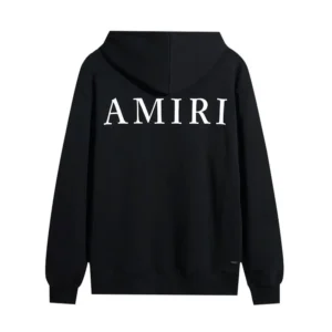 AMIRI Letter Style Black Sweatshirt