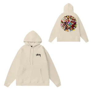 Stussy Graffiti Streetwear Hoodie