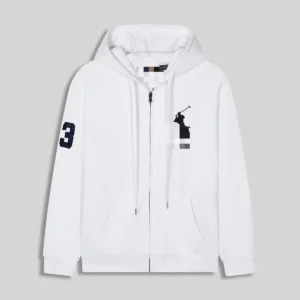 Ralph Lauren Sporty White Hoodie