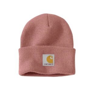 Carhartt classic pink beanie