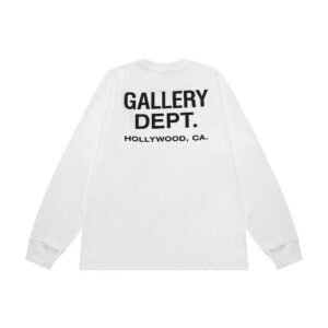 Gallery Dept Simple Style White Long-sleeve