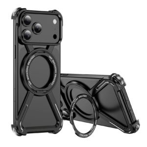 The black phone case of the Shanmo bracket style.