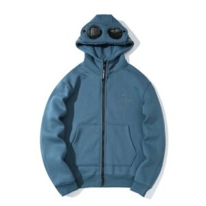 C.P. Company Workwear Style Blue Hoodie