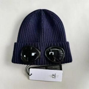 C.P. COMPANY Fashion Dark Blue Beanie