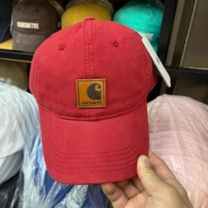 Carhartt classic red baseball cap