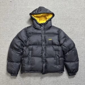 Corteiz Classic Fashion Black Down Jacket