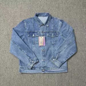 Corteiz denim retro-style jacket