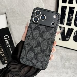 Coach monogram style iPhone case