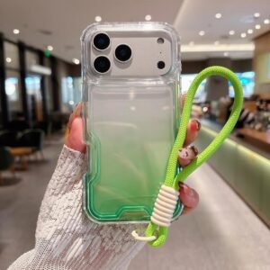 Transparent gradient style iPhone case