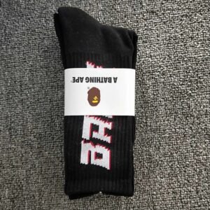 Bape Classic Black Trendy Socks