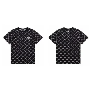MLB Printed Trendy Black T-Shirt