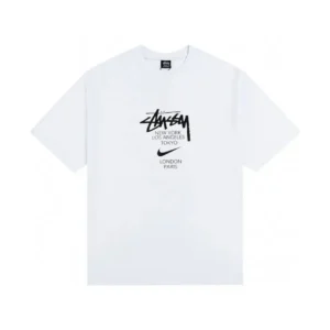 Stussy City Series Minimalist White T-Shirt