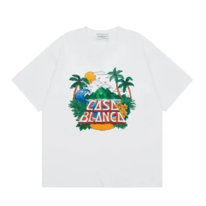 Casablanca Holiday Style White T-Shirt