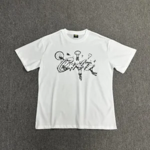 Corteiz Printed Street Style White T-Shirt