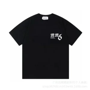 MAISON Vintage-inspired Black T-shirt